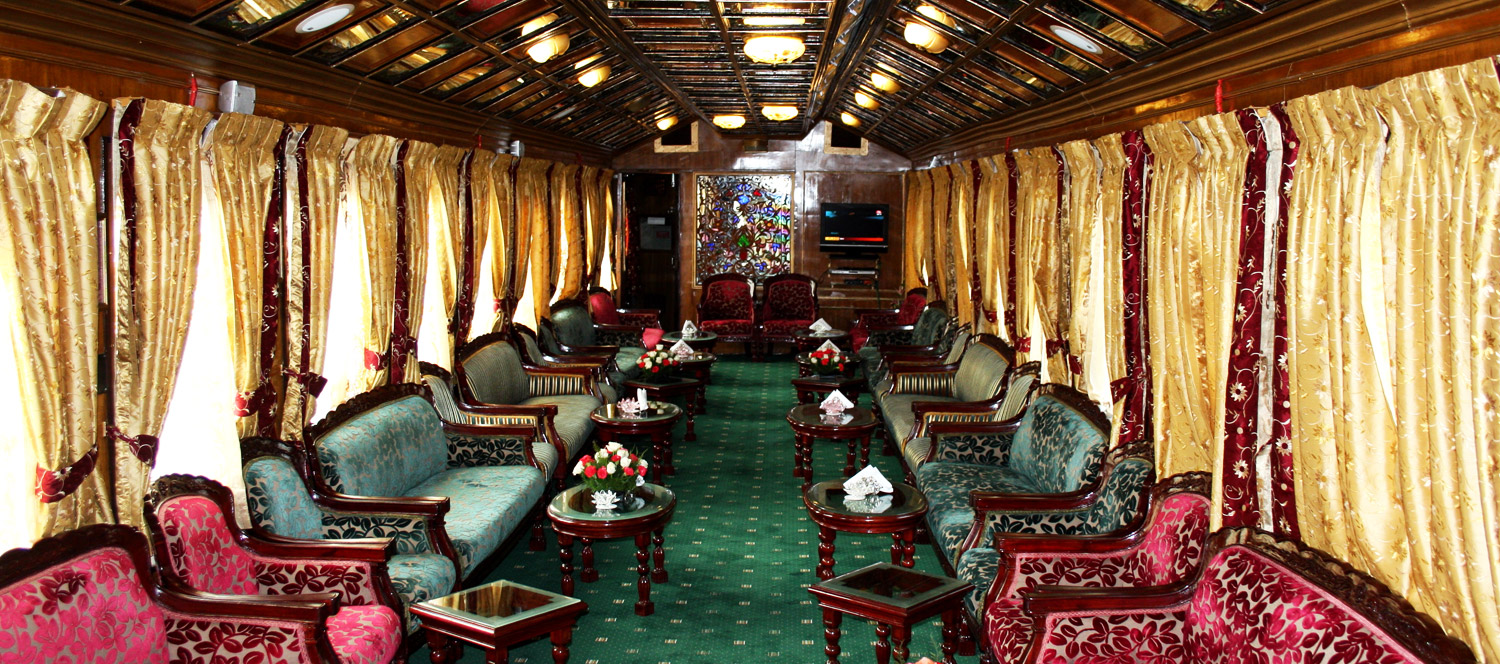 Interiors of the Palace on Wheels